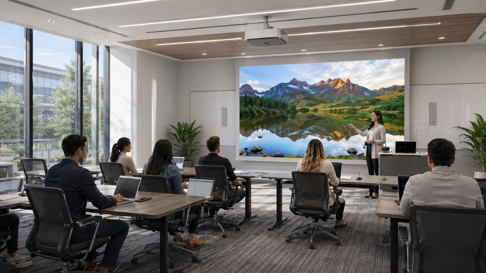 Epson Projection Solutions for Smarter Training Rooms, Classrooms, and Modern Workspaces